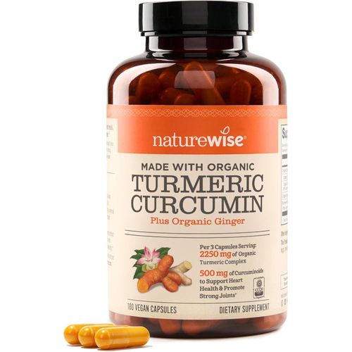 Curcumine de curcuma biologique 180 capsules vganes