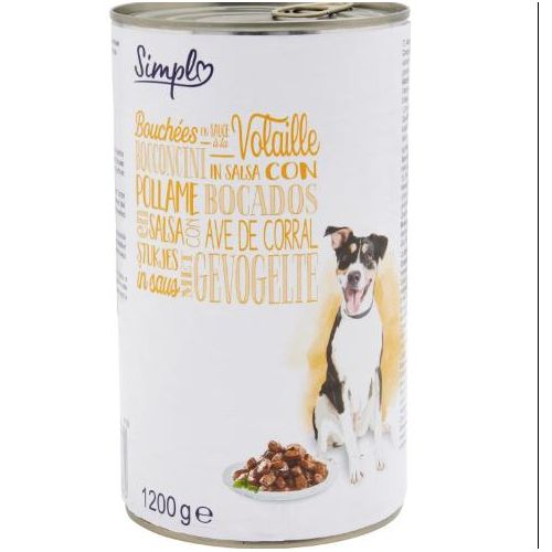 Bouches en sauce Volaille Pour Chien Adulte