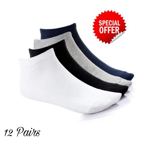 12 paires de chaussettes régulières colorées s'adaptent à toutes les chaussures