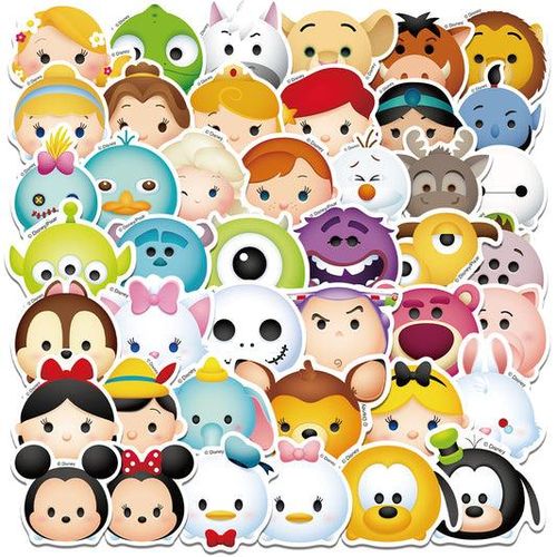 50pcs Tsum Tsum Stickers
