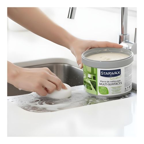 Pierre de Nettoyage Multi-Surfaces - SoluVert - Nettoyant Écologique pour la Maison