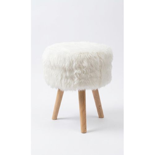 Chaise en fourrure rayée – Une touche de luxe pour votre intérieur