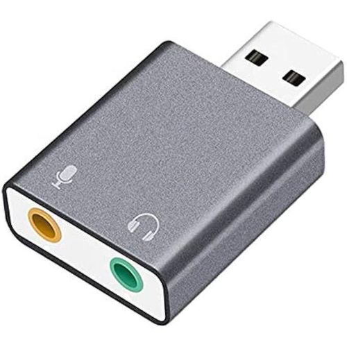 Carte Son USB Externe Hifi Magic Sound 7.1CH, Adaptateur de Son, Usb Sound Card