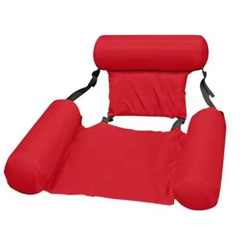 Flottantes Hamac Gonflable et pliable avec dossier flottant chaise de plage piscine