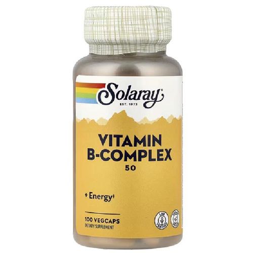 Solaray, Vitamin B-Complex 50 , 100 VegCaps
