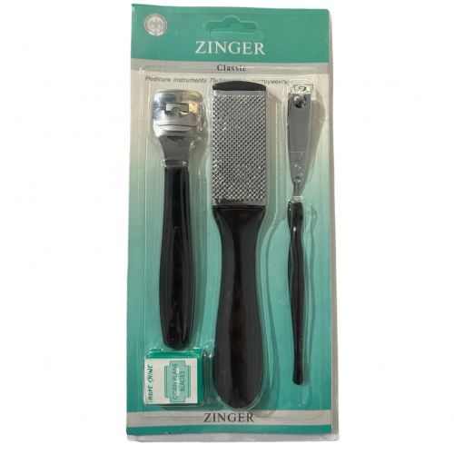 Kit de manucure Zinger 4 pièces essentielles pour des ongles parfaits