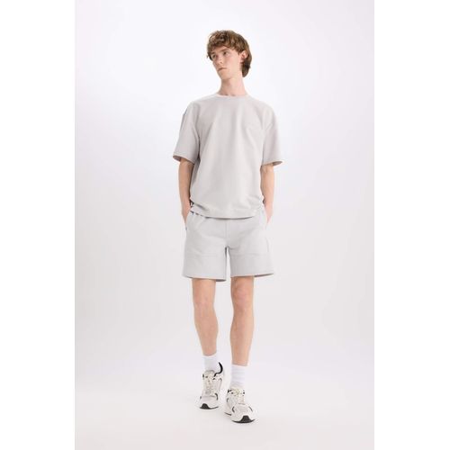 Short slim basique en coton