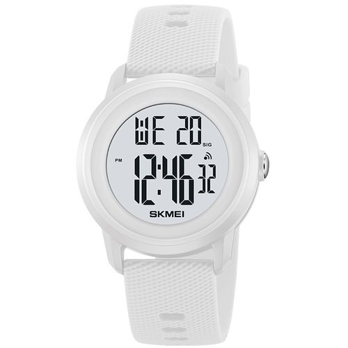 Montre de sport multifonction nouvelle conception, montre unisex (Blanc)
