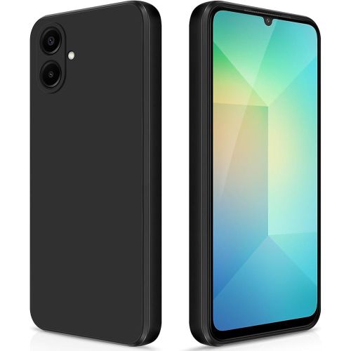 Coque Samsung Galaxy A04e Noir en Silicone Liquide – Protection Antichoc et Anti-Rayures