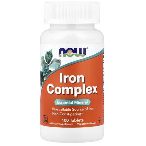 Complexe de Fer 100 Comprims veg avec Vit C B12 Dong Quai - Hmoglobine Globule rouge Manque de fer Fatigue Immunit - Iron Complex