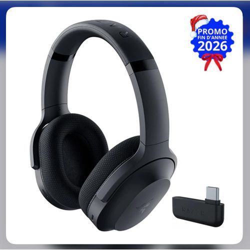 باراكودا – سماعة ألعاب هجينة لاسلكية – اتصال مزدوج لاسلكي وبلوتوث – صوت غامر - أفضل جودة