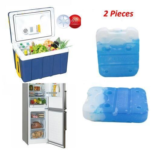 2 Boite Plaque de Glace pour Congélateur Glacière Frigo,Gel Eutique,Réutilisable