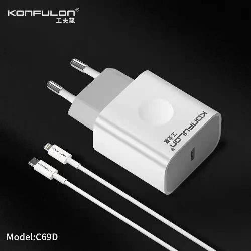 C69D Fast chargeur 20W complet pour Iphone 11,11pro,12,12pro,13,13pro...