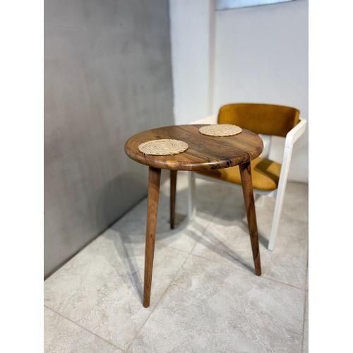 Table à manger ronde, table de cuisine