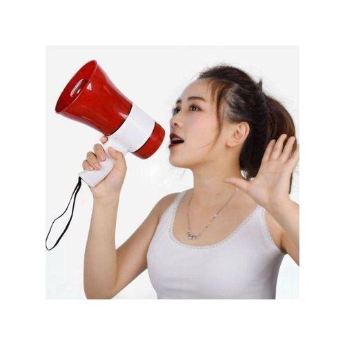 Megaphone Professionnel Portable 30W Ultra Puissant & Rechargeable avec Micro Intégré, Sirène & Volume Réglable – Haut-Parleur Longue Portée, Léger & Ergonomique – Idéal pour Événements, Manifestations, Écoles, Sports, Sécurité, Concerts & Rassemblements