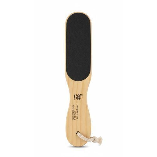Râpe à Pieds Double Face Peggy Sage en Bois – Lime Pédicure Professionnelle Anti-Callosités, Élimination Peaux Mortes, Soin des Pieds à Domicile, Accessoire Beauté Durable