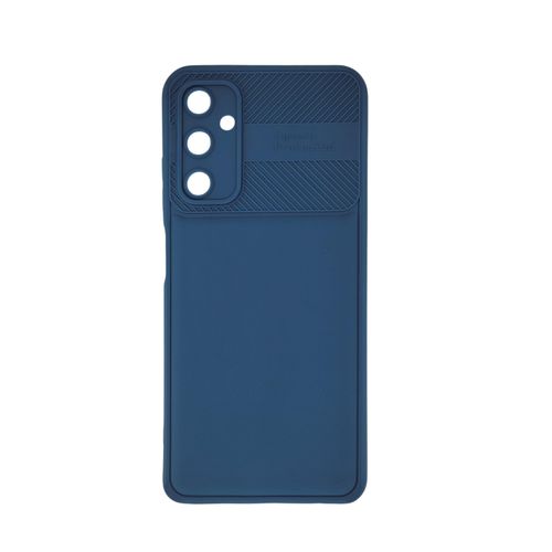 Pochette silicone pour Samsung A05S Bleu marine