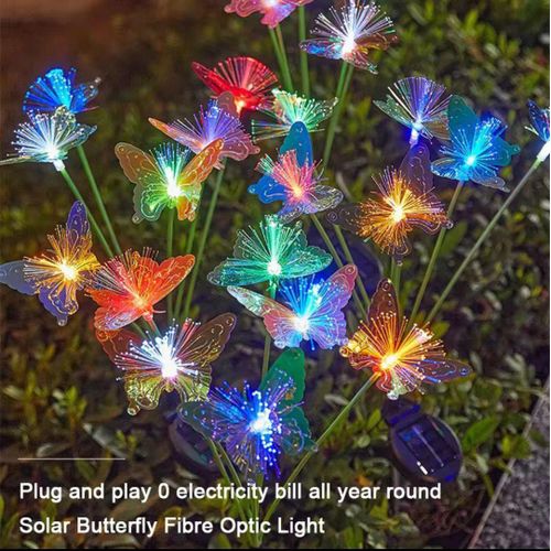 Illuminez votre jardin avec des papillons lumineux feriques