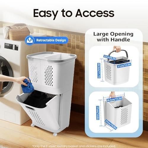 Organisateur de Lessive Double tage