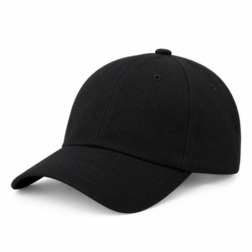 Casquette Baseball Noire Unisexe – Réglable – Style Décontracté
