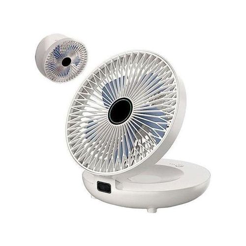 Fan Ventilateur de bureau pliable avec fonction d'oscillation pour la maison et le bureau