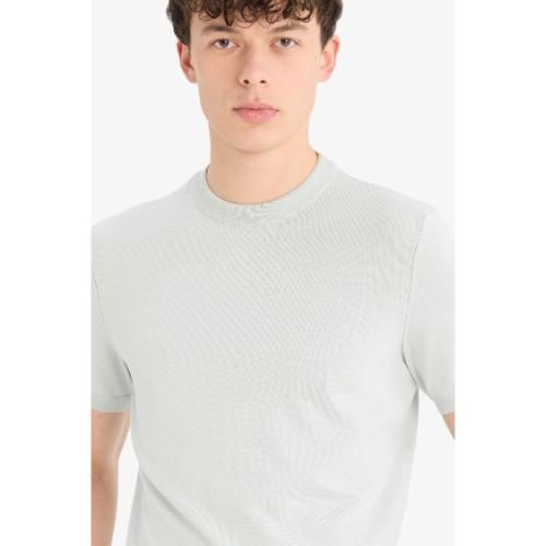 T-shirt Homme en viscose - Vert - E3239AX.