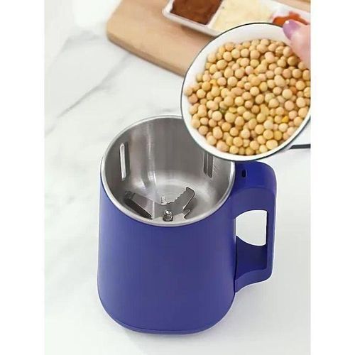 Moulin caf portable de grande capacit broyeur poudre fine broyeur noix et pices sec et support utilisation pour les touristes mnage 500ml