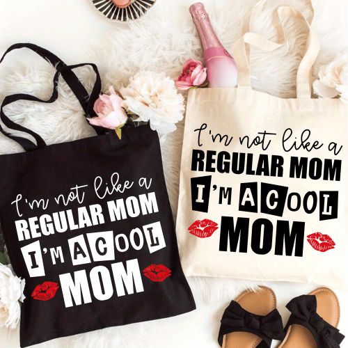 Sac à dos drôle Je ne suis pas une maman ordinaire, je suis une maman cool – Grand format, durable et tendance, idéal pour la fête des mères, usage quotidien, pique-nique