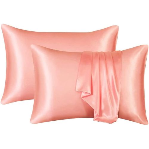 Taie d'oreiller pour cheveux et peau hypoallergénique en soie.