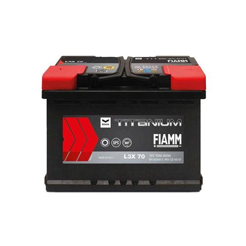 BATTERIE L3 70 AH BLACK TITANIUM L3 70 DIESEL STD 70 AH E13