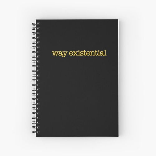 Clueless - Way existential Spiral Notebook Bloc note