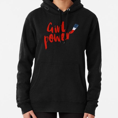 GIRL POWER sweat a capuche