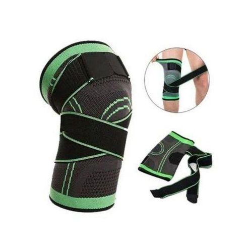 1 pièce de support de genou avec sangles réglables, idéal pour l'entraînement sportif