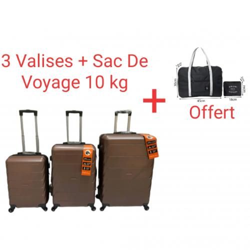Ensemble 3 Valises solde + Sac cabine