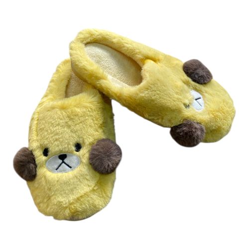 Pantoufle Garçon Imprimé Jaune