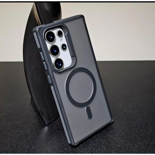 Coque de Protection Magnétique Semi-Transparente – Résistante aux Chocs pour Samsung Galaxy s24 ultra