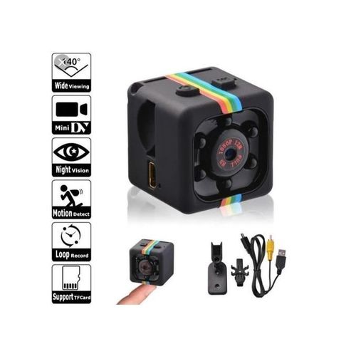 Mini caméra SQ11 Caméscope HD Vision nocturne Mini caméra DV