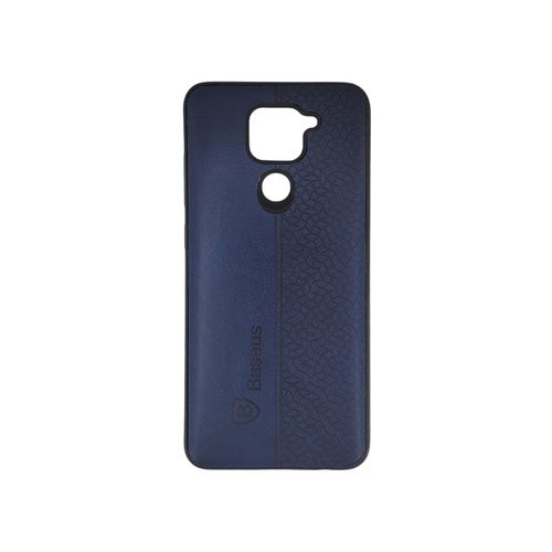 Pochette silicone pour Redmi Note 9 Bleu marine