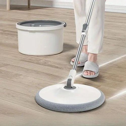 Balai Serpillière Plat En Microfibre Mop Rotative Outil De Nettoyage