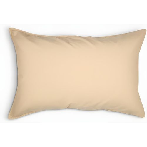 Taie d'oreiller - Coton lavé - Confort doux - Kaki pâle 50x70/75 cm - Lot de 2