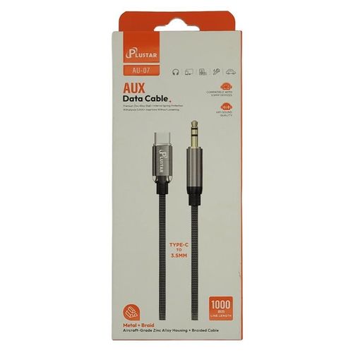 AU-07 Type-C To 3.5mm AUX Cable - Connexion Audio Haute Qualité