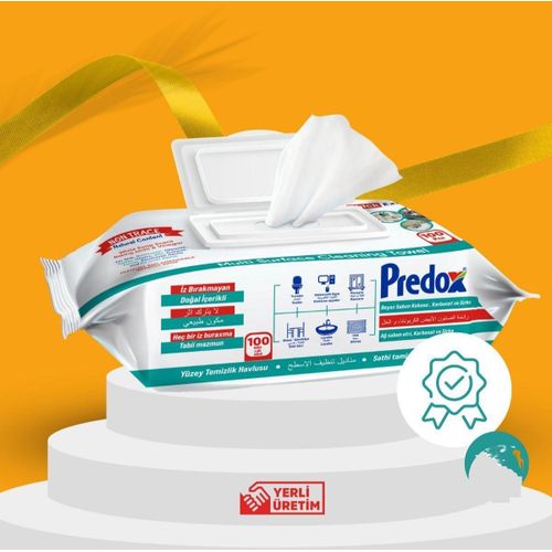 Lingette antibactérien professionnelle 100 pièce