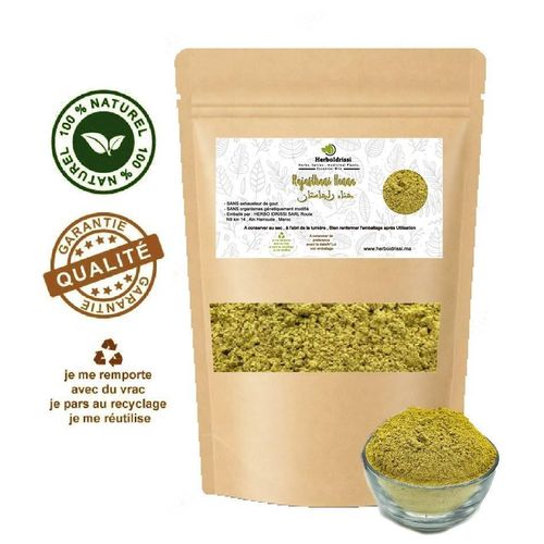 Henné Rajasthan 200g – Poudre Pure pour Cheveux – Coloration Végétale – Qualité Supérieure