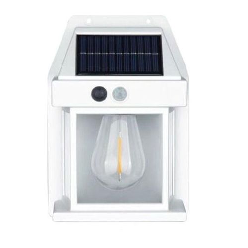 Lampe Murale Solaire Style Chalet – Avec Détecteur de Mouvement