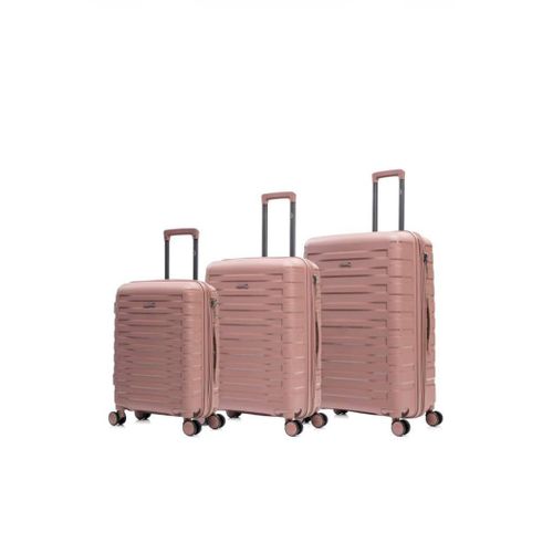 Ensemble de 3 bagages en silicone : valise rigide légère avec serrure TSA et roulettes multidirectionnelles, 30kg / 20kg / 10kg
