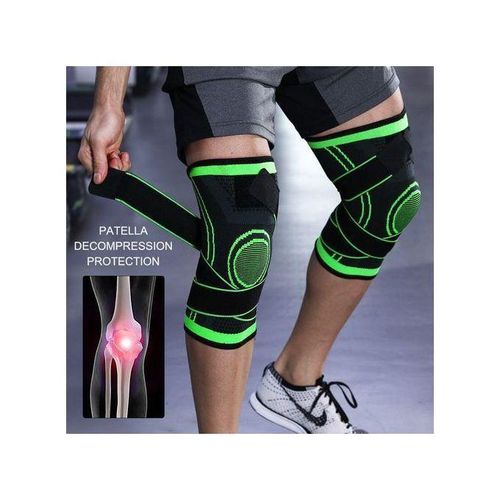 مجموعة من 2 دعامة للركبة والشريط الواقي للرياضات الخارجية