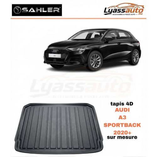 Tapis De Coffre 4D Sur Mesure Pour AUDI A3 SPORTBACK 2020+