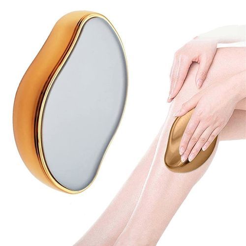 Epilateur du corps indolore réutilisable, Gomme d'épilation physique en Cristal