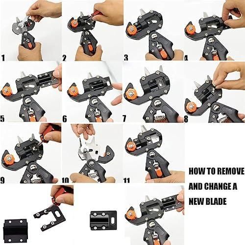 Pince de greffage avec coupes interchangeables