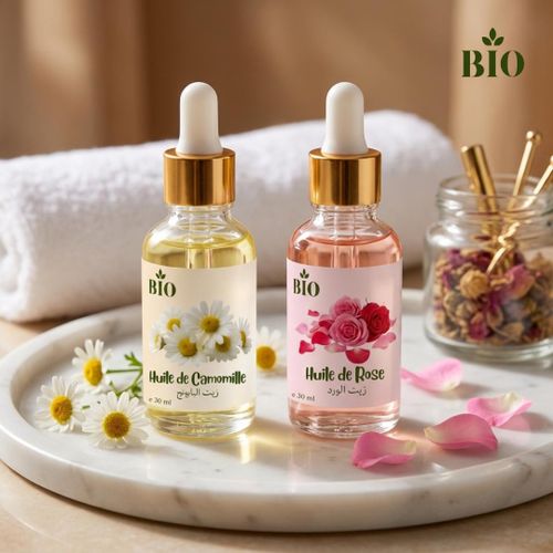 Duo Soin Visage et Peau 30 ml Qualit premium pour nutrition et hydratation Organic